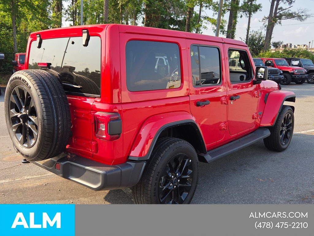 Used 2025 Red Jeep Sahara 4xe image 13
