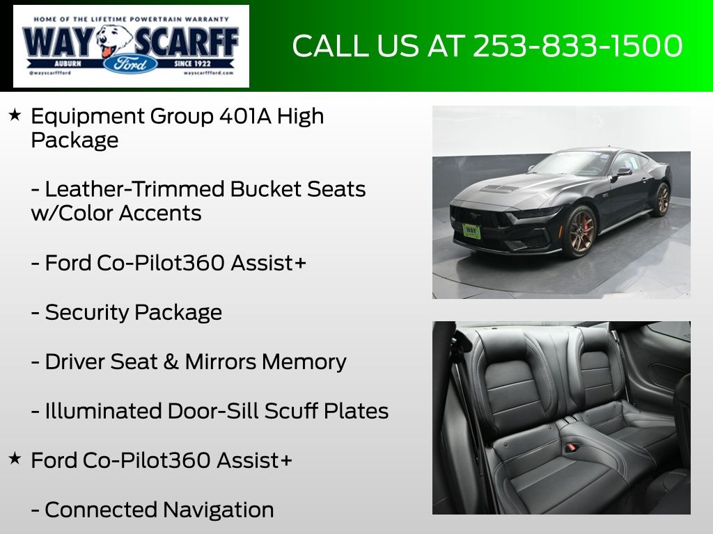 2025 Ford Mustang GT Premium Fastback