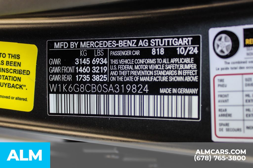 Used 2025 Gray Mercedes-Benz S 63 E AMG® image 36