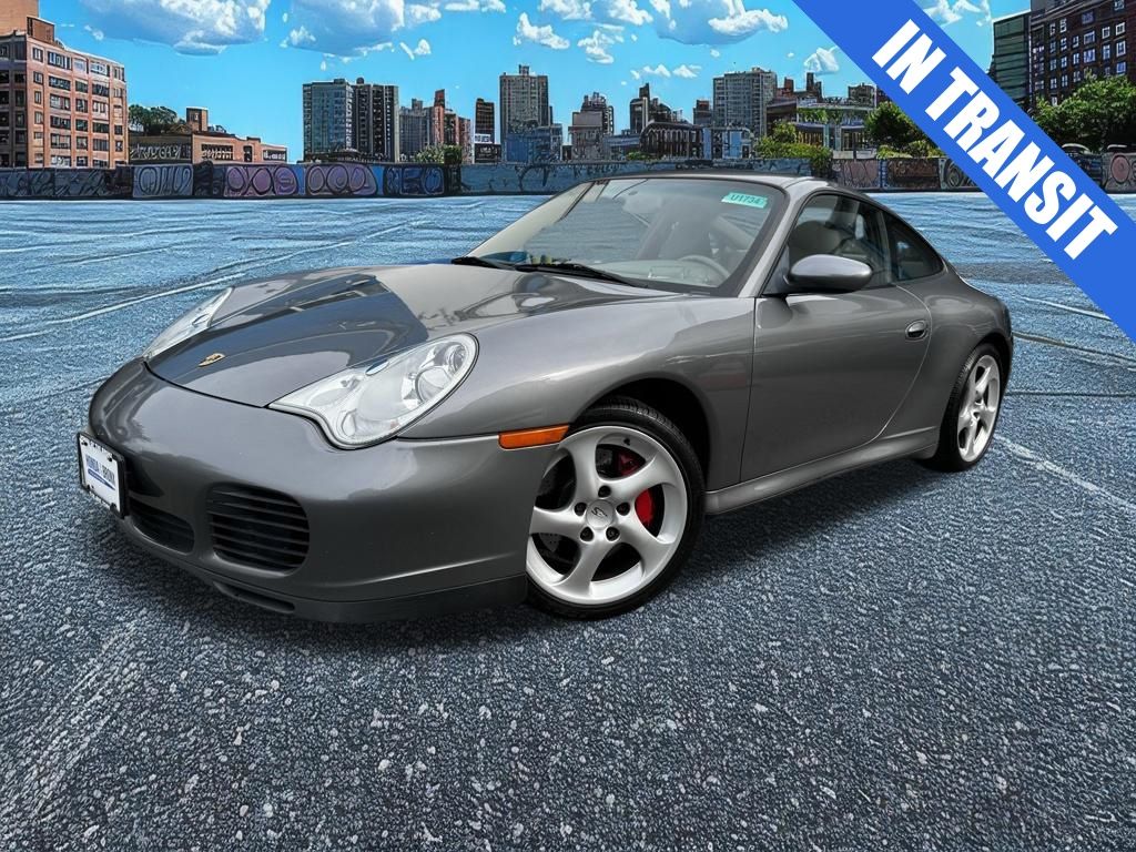 Slate Gray Metallic 2003 Porsche 911 Carrera 4S Coupe AWD Coupe All-Wheel Drive 5-Speed Automatic