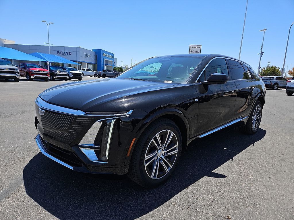 Stellar Black Metallic 2024 Cadillac LYRIQ Luxury 1 RWD SUV / Crossover Rear-Wheel Drive 1-Speed Automatic