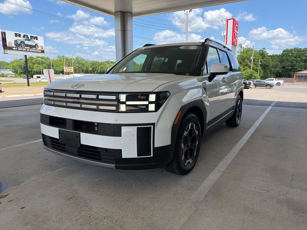 Serenity White 2025 Hyundai Santa Fe SEL FWD SUV / Crossover Front-Wheel Drive Automatic