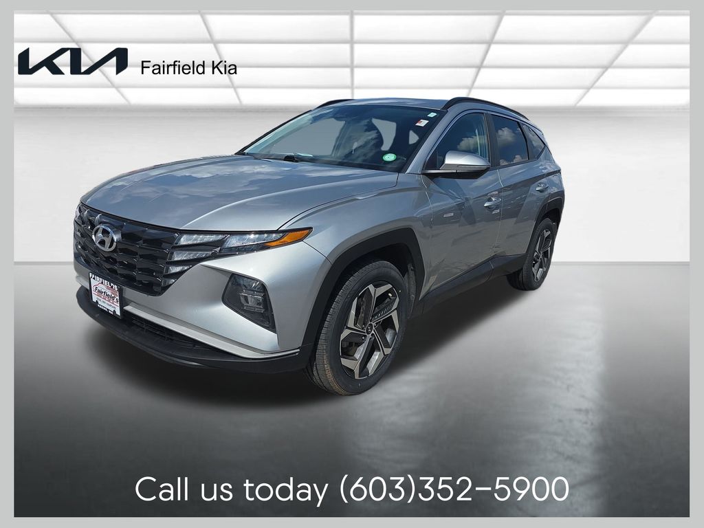 Shimmering Silver 2023 Hyundai Tucson SUV / Crossover All-Wheel Drive 8-Speed Automatic