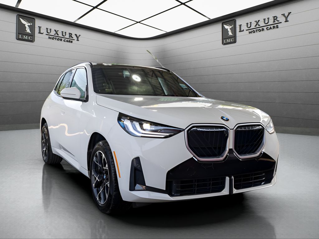 Alpine White 2025 BMW X3 SUV / Crossover All-Wheel Drive 8-Speed Automatic