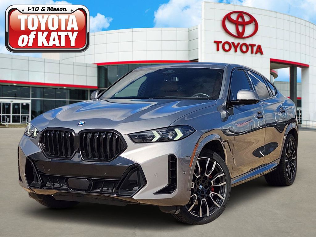 Gray Metallic 2024 BMW X6 SUV / Crossover All-Wheel Drive 8-Speed Automatic