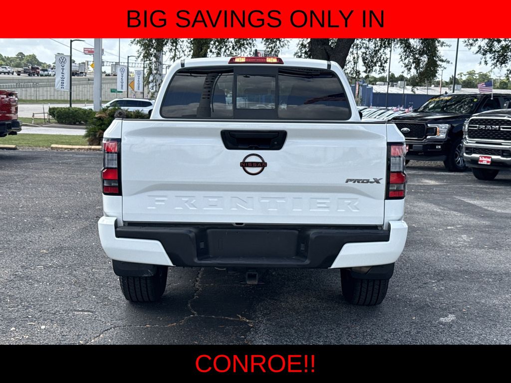 2022 Nissan Frontier PRO-X White at Central Houston Nissan