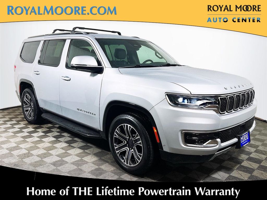 Silver Zynith 2022 Jeep Wagoneer SUV / Crossover Four-Wheel Drive 8-Speed Automatic