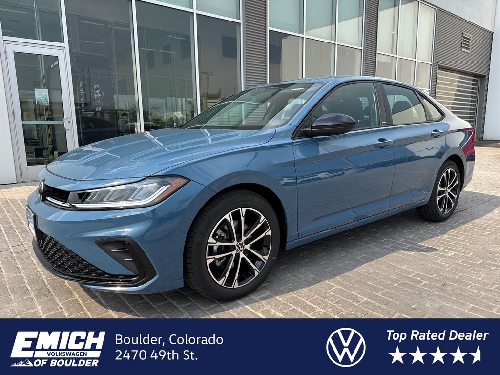 Monterey Blue Pearl 2026 Volkswagen Jetta Sedan Front-Wheel Drive 8-Speed Automatic