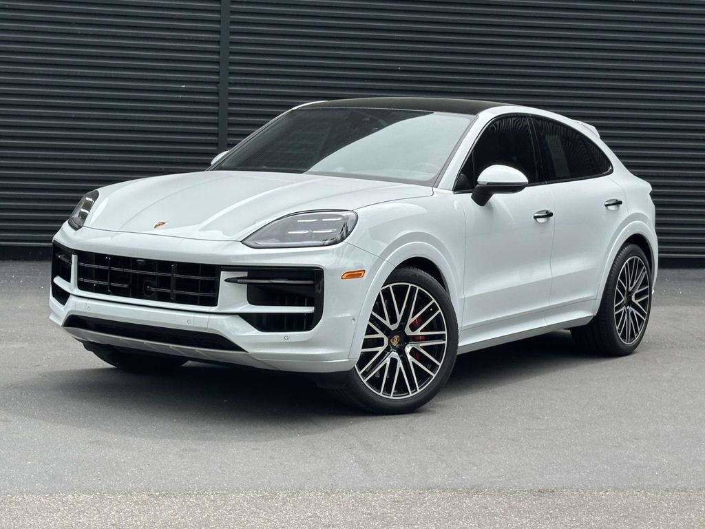 White 2025 Porsche Cayenne Coupe S AWD Coupe All-Wheel Drive 8-Speed Automatic