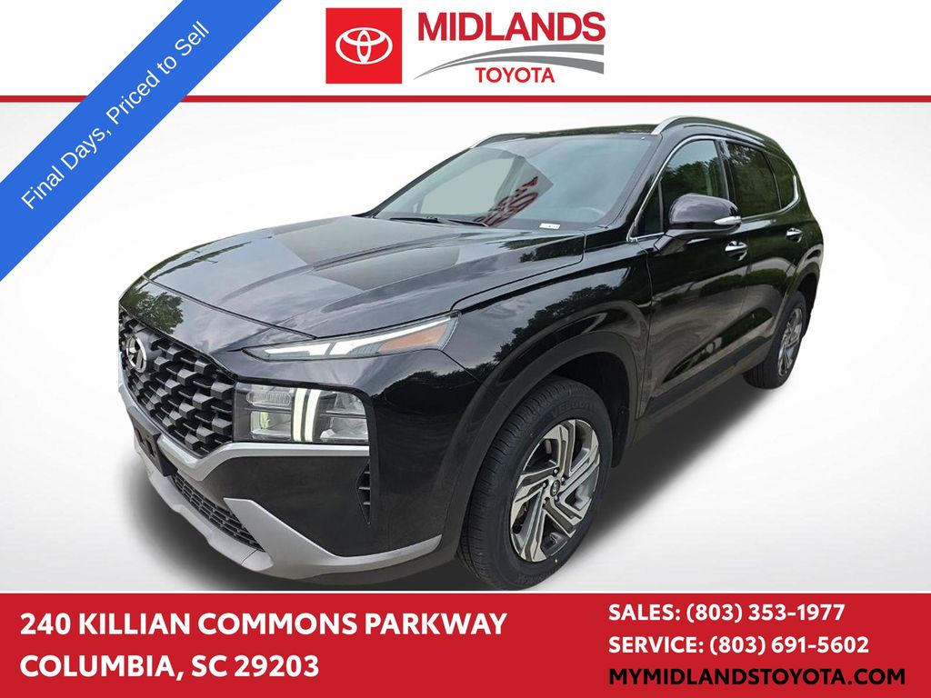 Twilight Black 2023 Hyundai Santa Fe SUV / Crossover All-Wheel Drive 8-Speed Automatic