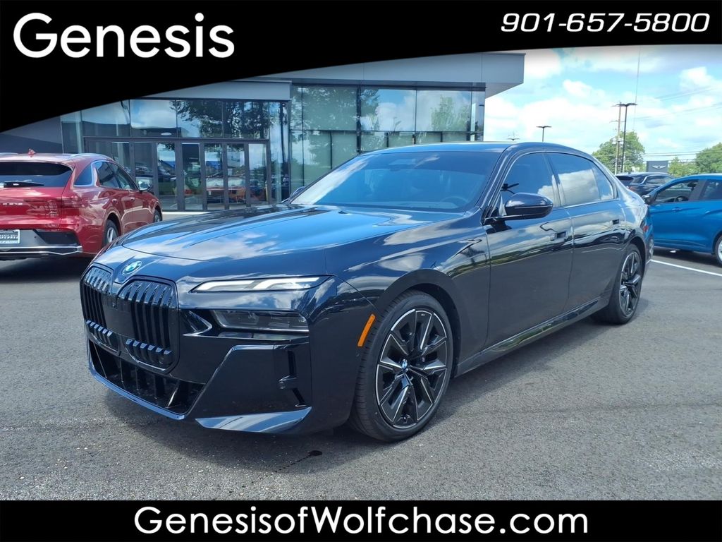 Carbon Black Metallic 2023 BMW 7 Series Sedan Rear-Wheel Drive 8-Speed Automatic