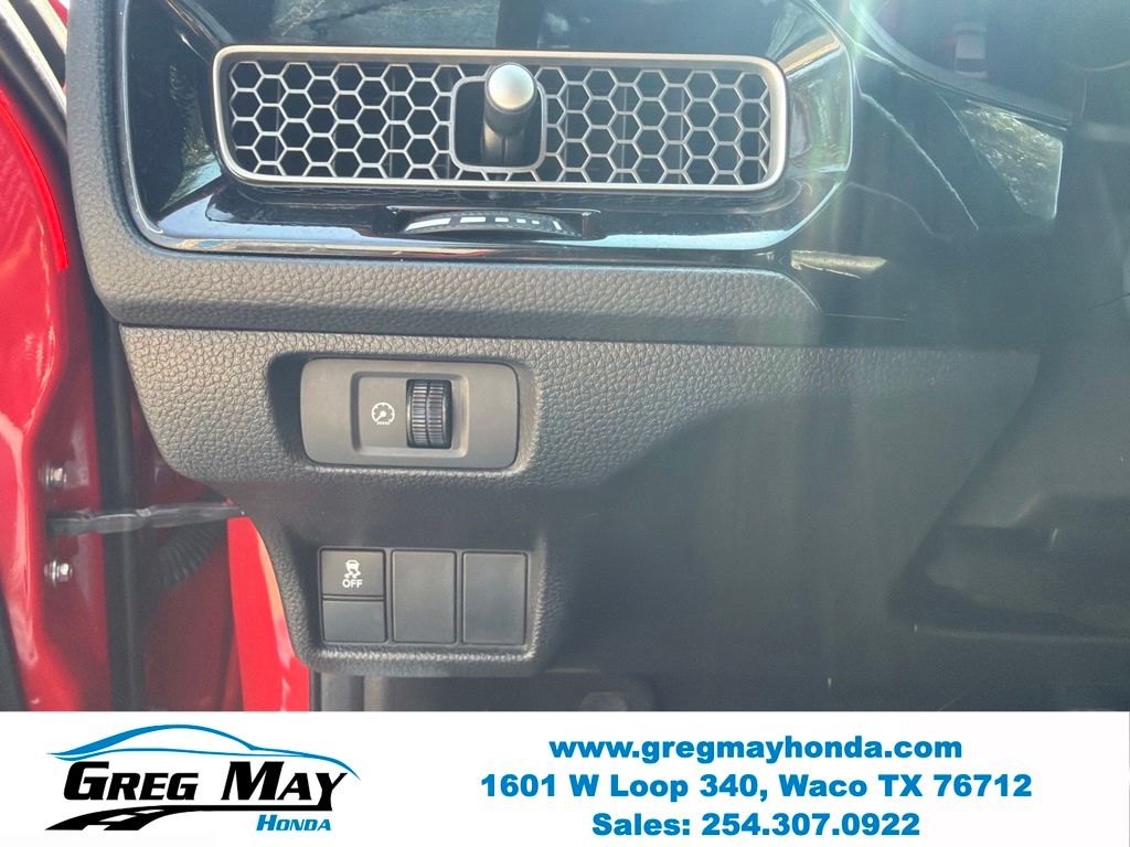 2025 Honda Civic Sport Red at Greg May Honda