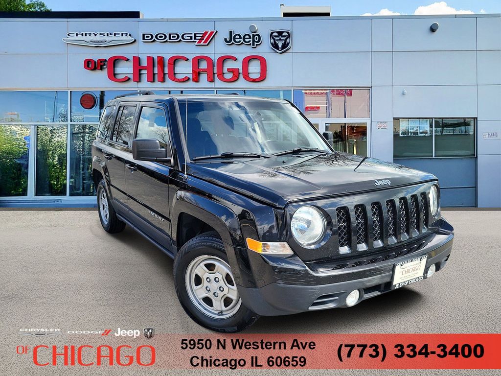 Black Clearcoat 2017 Jeep Patriot Sport FWD SUV / Crossover Front-Wheel Drive Continuously Variable Transmission