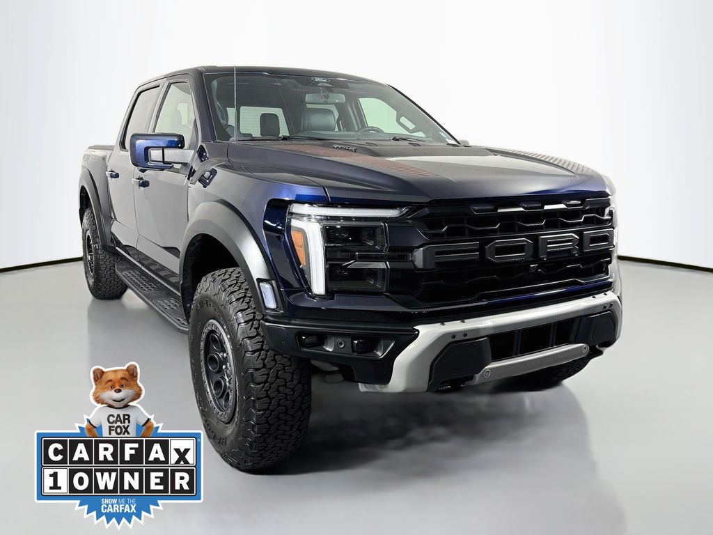 Blue Metallic 2024 Ford F-150 Pickup Truck Four-Wheel Drive Automatic
