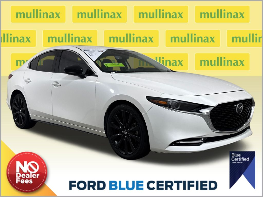 Snowflake White Pearl Mica 2022 Mazda MAZDA3 2.5 Turbo Sedan AWD Sedan All-Wheel Drive 6-Speed Automatic