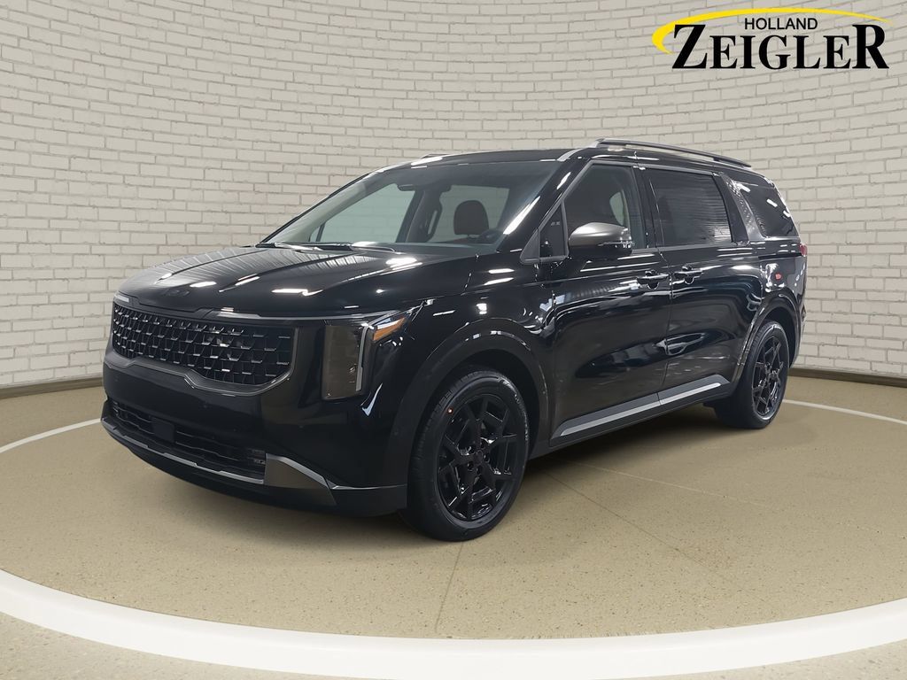 Aurora Black Pearl 2026 Kia Carnival Hybrid Minivan Front-Wheel Drive 6-Speed Automatic