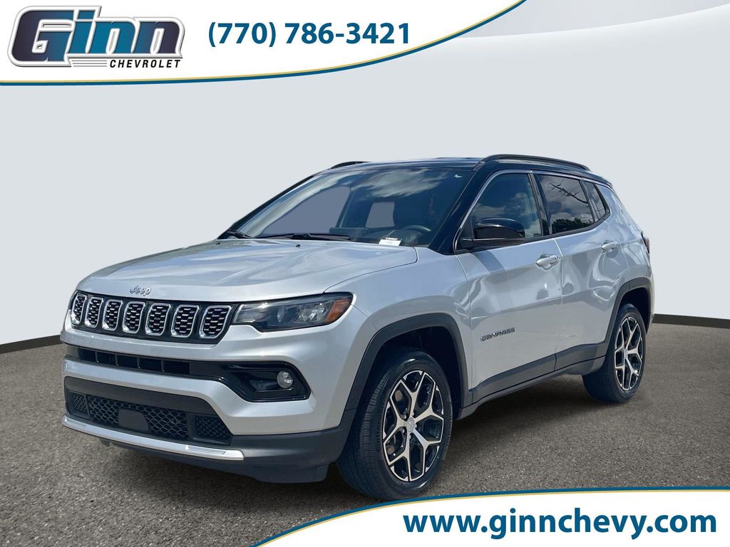Silver Zynith Metallic Clearcoat 2024 Jeep Compass SUV / Crossover Four-Wheel Drive 8-Speed Automatic
