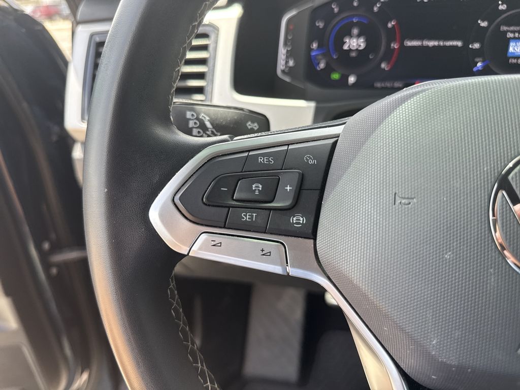 2022 Volkswagen Atlas Cross Sport 3.6L V6 SE w/Technology Blue at DeMontrond Auto Country