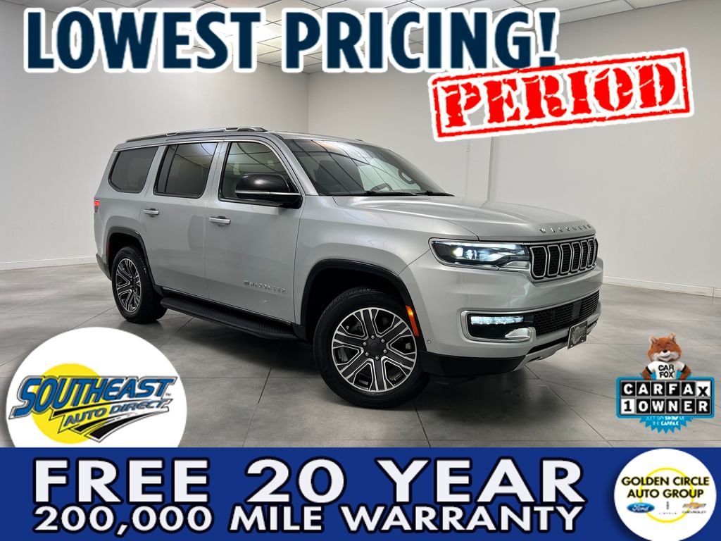 Silver Zynith 2024 Jeep Wagoneer Series II RWD SUV / Crossover 4X2 8-Speed Automatic