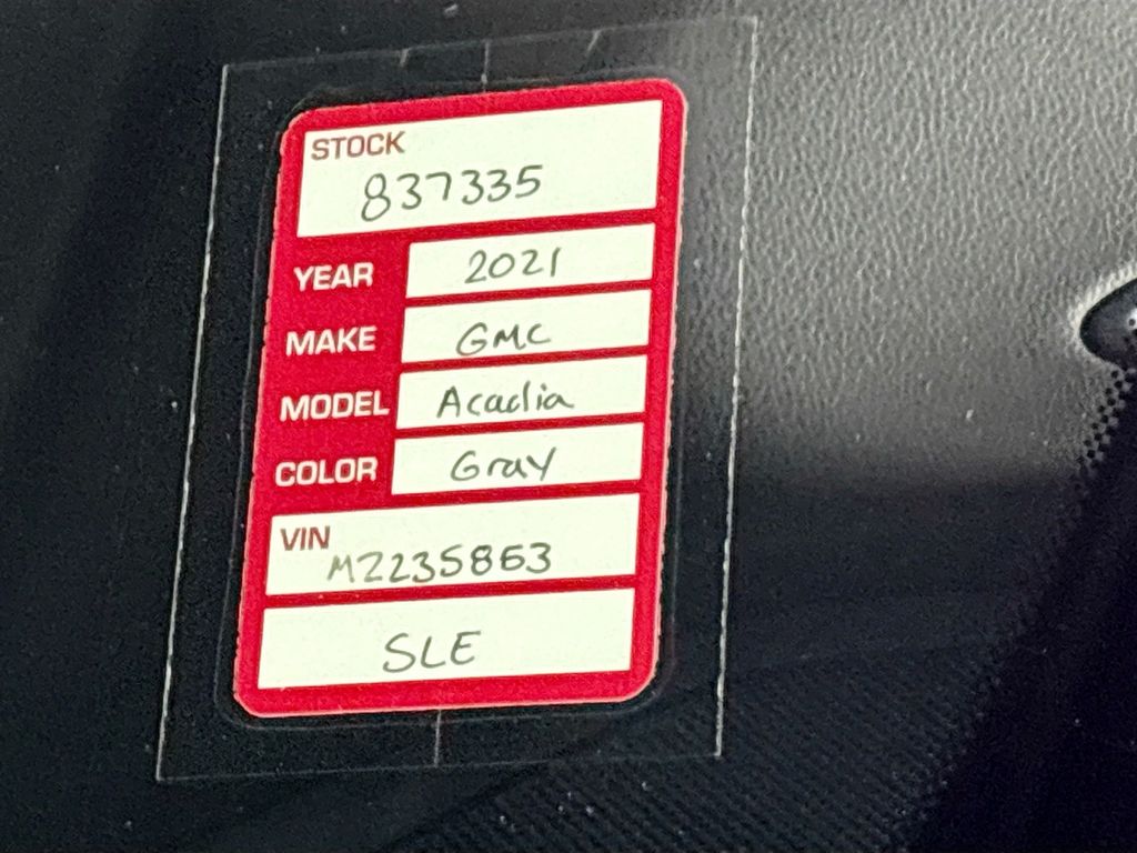 2021 GMC Acadia SLE