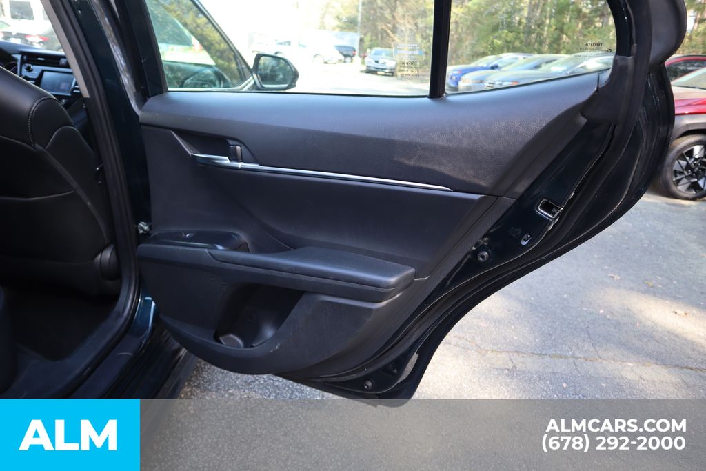 Used 2020 Blue Toyota SE image 24