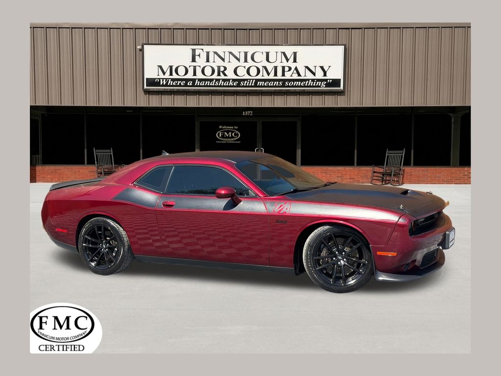 Octane Red Pearlcoat 2018 Dodge Challenger T/A 392 RWD Coupe Rear-Wheel Drive 8-Speed Automatic