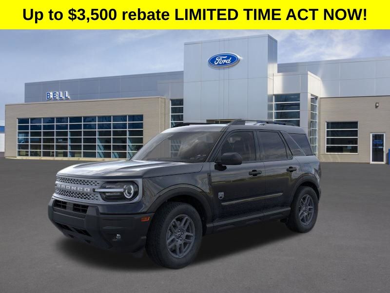 Shadow Black 2026 Ford Bronco Sport Big Bend AWD SUV / Crossover All-Wheel Drive 8-Speed Automatic