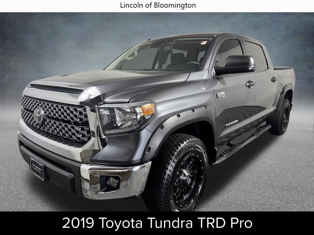 Magnetic Gray 2019 Toyota Tundra Pickup Truck Four-Wheel Drive 6-Speed Automatic
