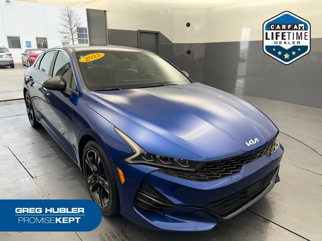Sapphire Blue 2023 Kia K5 GT-Line FWD Sedan Front-Wheel Drive 8-Speed Automatic