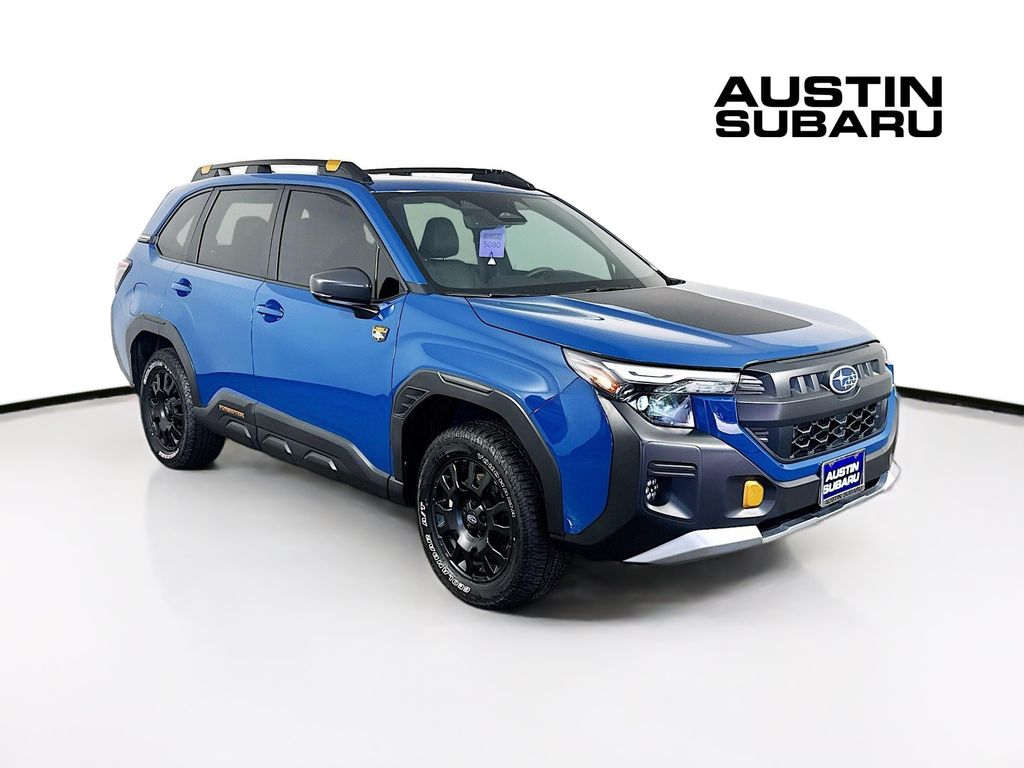 Geyser Blue 2026 Subaru Forester SUV / Crossover All-Wheel Drive Continuously Variable Transmission