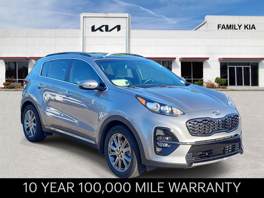 Steel Gray 2020 Kia Sportage SUV / Crossover Front-Wheel Drive 6-Speed Automatic Overdrive