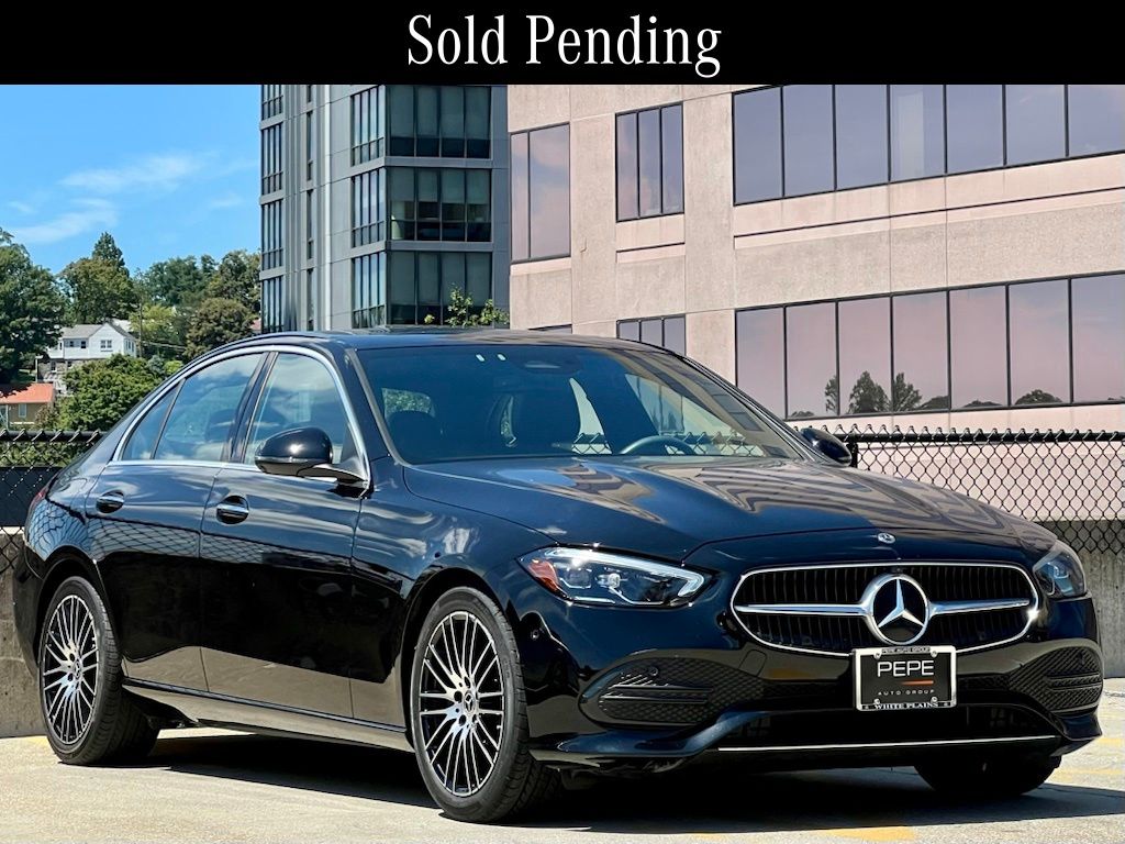 Black 2023 Mercedes-Benz C-Class Sedan All-Wheel Drive 9-Speed Automatic