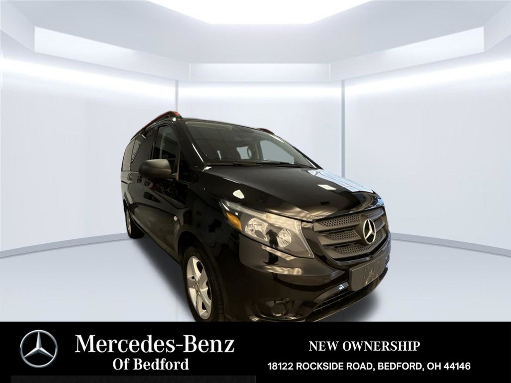 Jet Black 2018 Mercedes-Benz Metris Van Rear-Wheel Drive 7-Speed Automatic