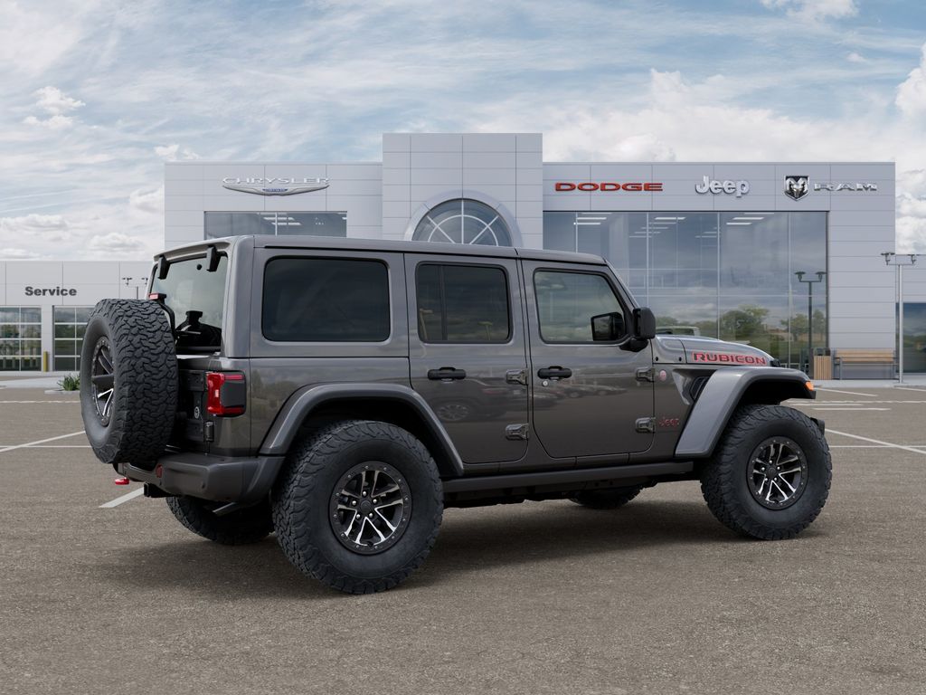New 2026 Granite Crystal Metallic Clearcoat Jeep Rubicon X image 4