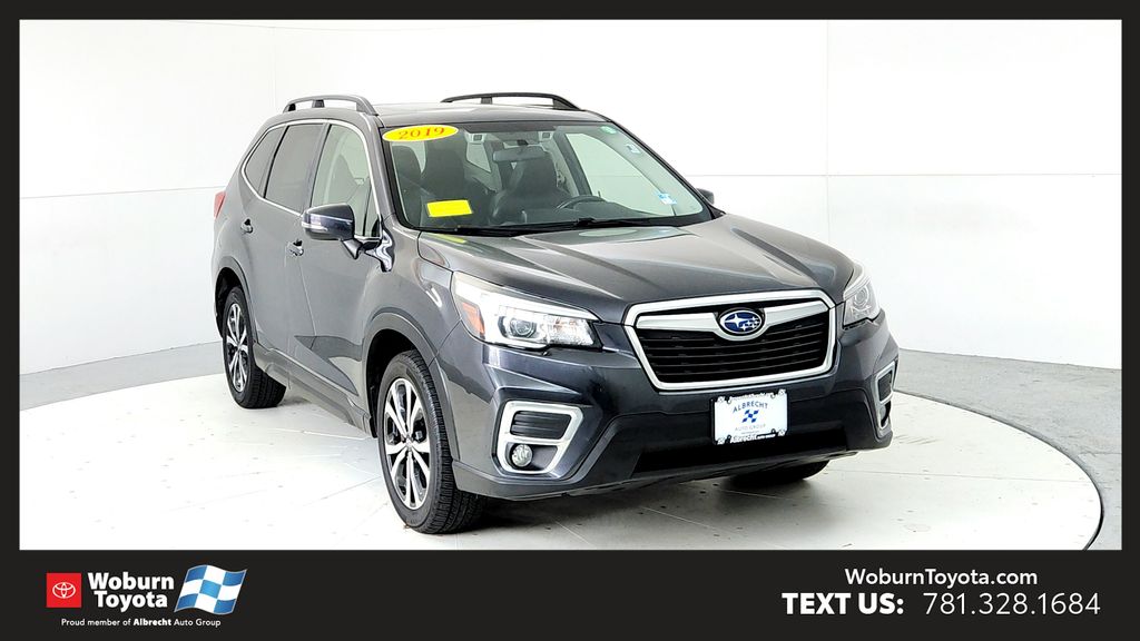 Dark Gray Metallic 2019 Subaru Forester SUV / Crossover All-Wheel Drive Continuously Variable Transmission