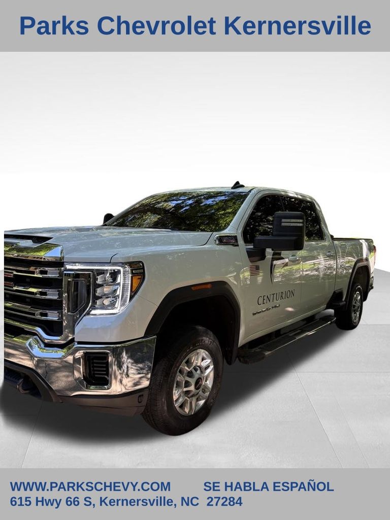 Summit White 2023 GMC Sierra 2500HD Pickup Truck Four-Wheel Drive Automatic