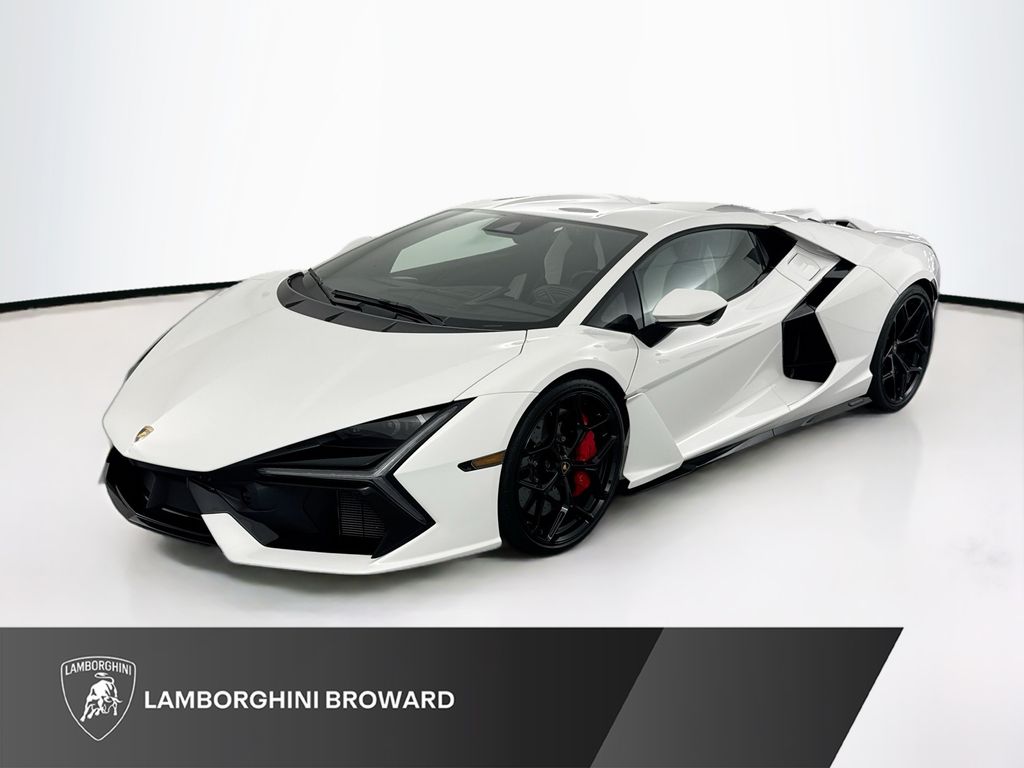 White 2024 Lamborghini Revuelto AWD Coupe All-Wheel Drive 8-Speed Dual Clutch