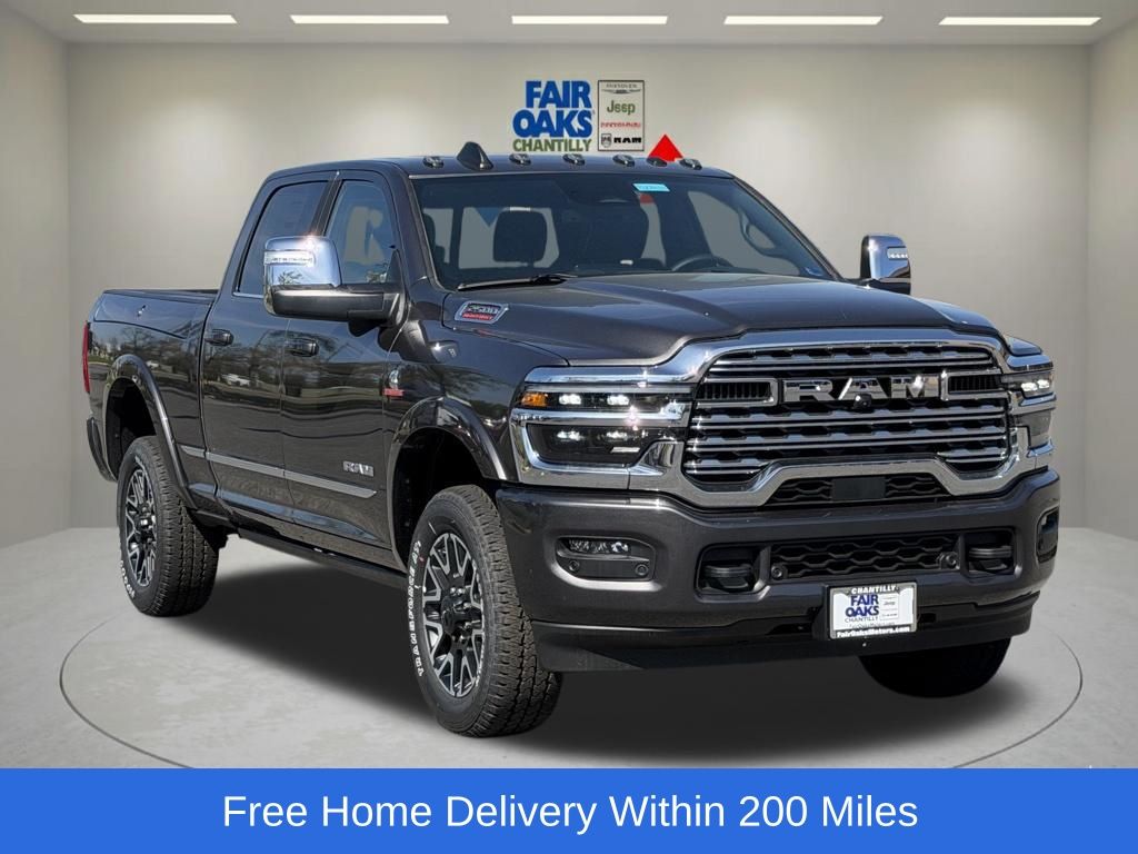 Gray (Granite Crystal Metallic Clearcoat) 2026 RAM 2500 Pickup Truck Four-Wheel Drive 8-Speed Automatic