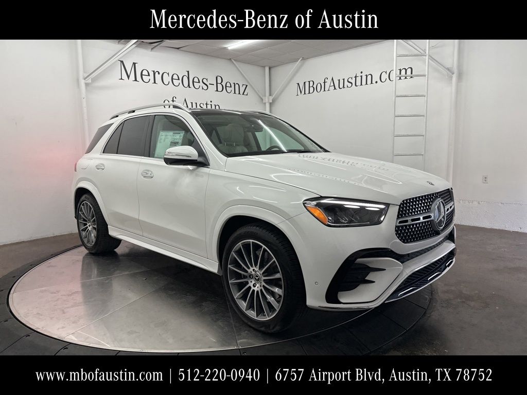 Polar White 2026 Mercedes-Benz GLE SUV / Crossover All-Wheel Drive 9-Speed Automatic