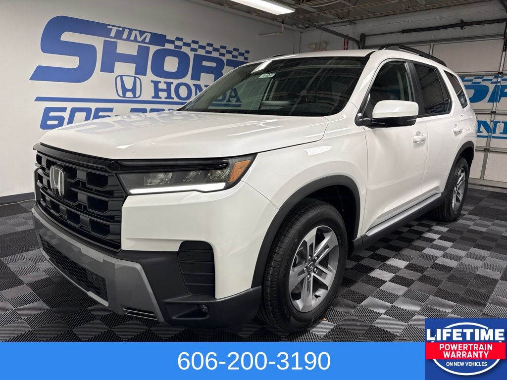 Platinum White Pearl 2026 Honda Pilot SUV / Crossover All-Wheel Drive Automatic