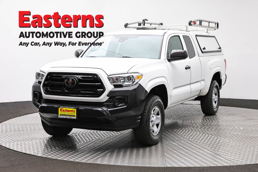 Super White 2019 Toyota Tacoma Pickup Truck 4X2 6-Speed Automatic