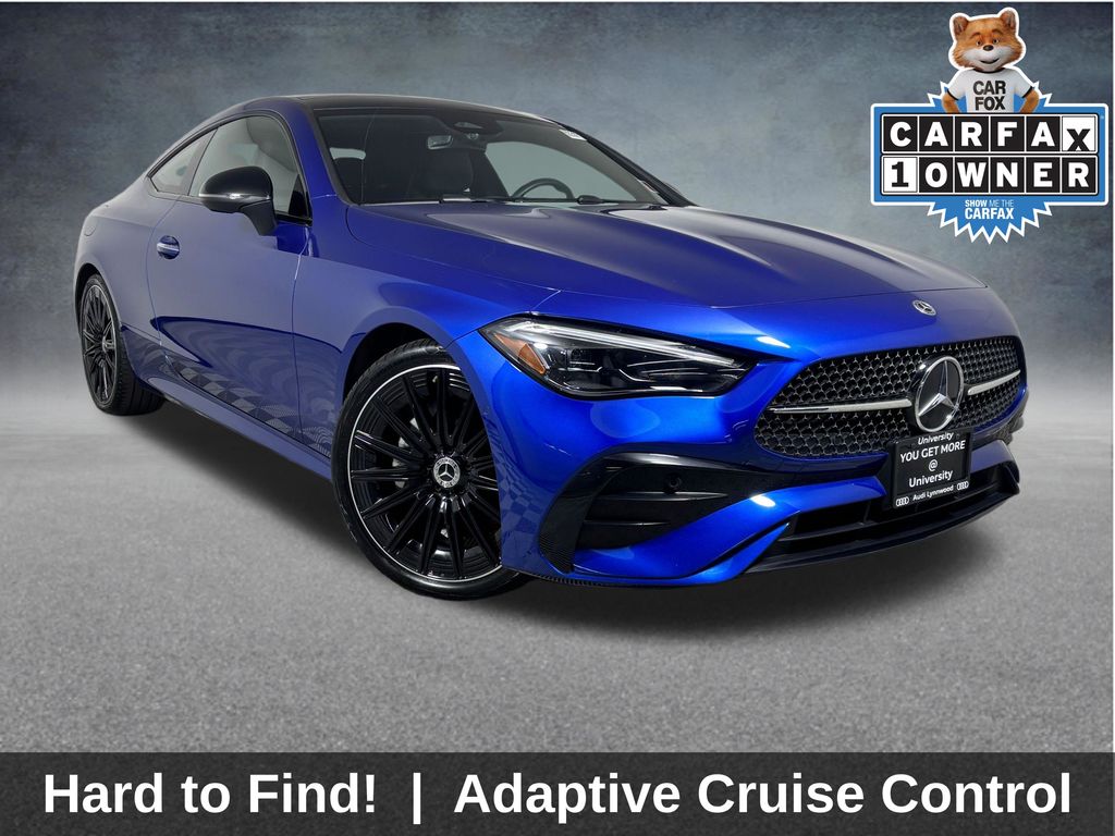 Blue 2025 Mercedes-Benz CLE 300 4MATIC Coupe All-Wheel Drive 9-Speed Automatic