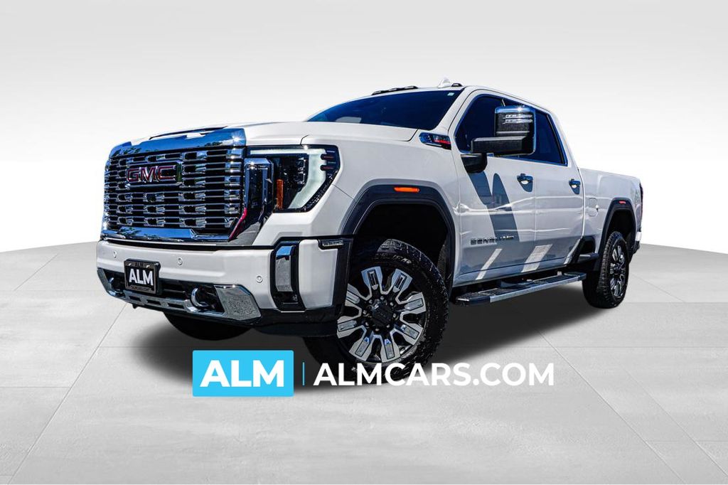 Summit White 2024 GMC Sierra 3500HD Pickup Truck Four-Wheel Drive Automatic