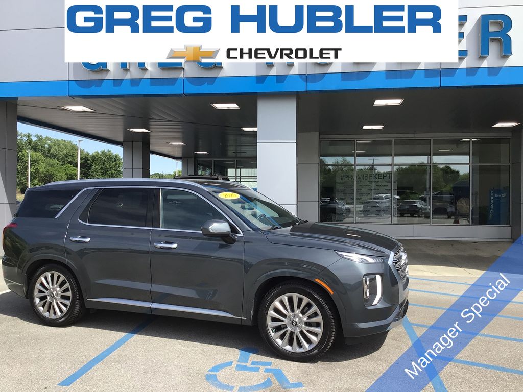 Gray (Steel Graphite) 2020 Hyundai Palisade SUV / Crossover All-Wheel Drive 8-Speed Automatic