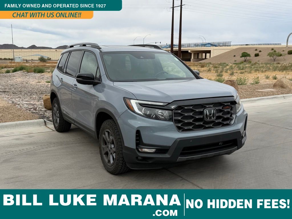 Sonic Gray Pearl 2024 Honda Passport TrailSport AWD SUV / Crossover All-Wheel Drive 9-Speed Automatic