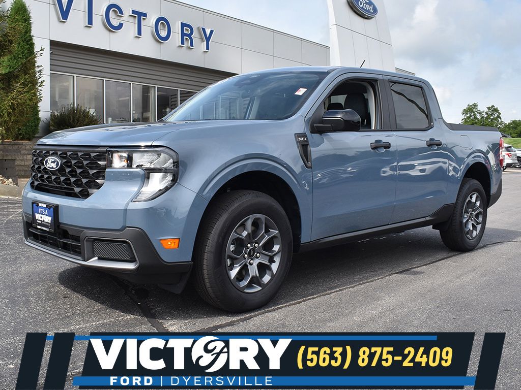 Blue (Azure Gray Metallic) 2026 Ford Maverick Pickup Truck All-Wheel Drive Continuously Variable Transmission