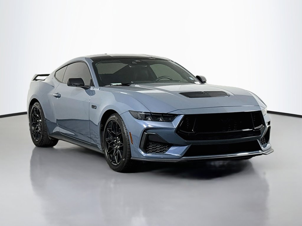 Vapor Blue 2024 Ford Mustang Coupe Rear-Wheel Drive Automatic