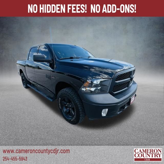 Diamond Black Crystal Pearlcoat 2023 RAM 1500 Pickup Truck Four-Wheel Drive 8-Speed Automatic