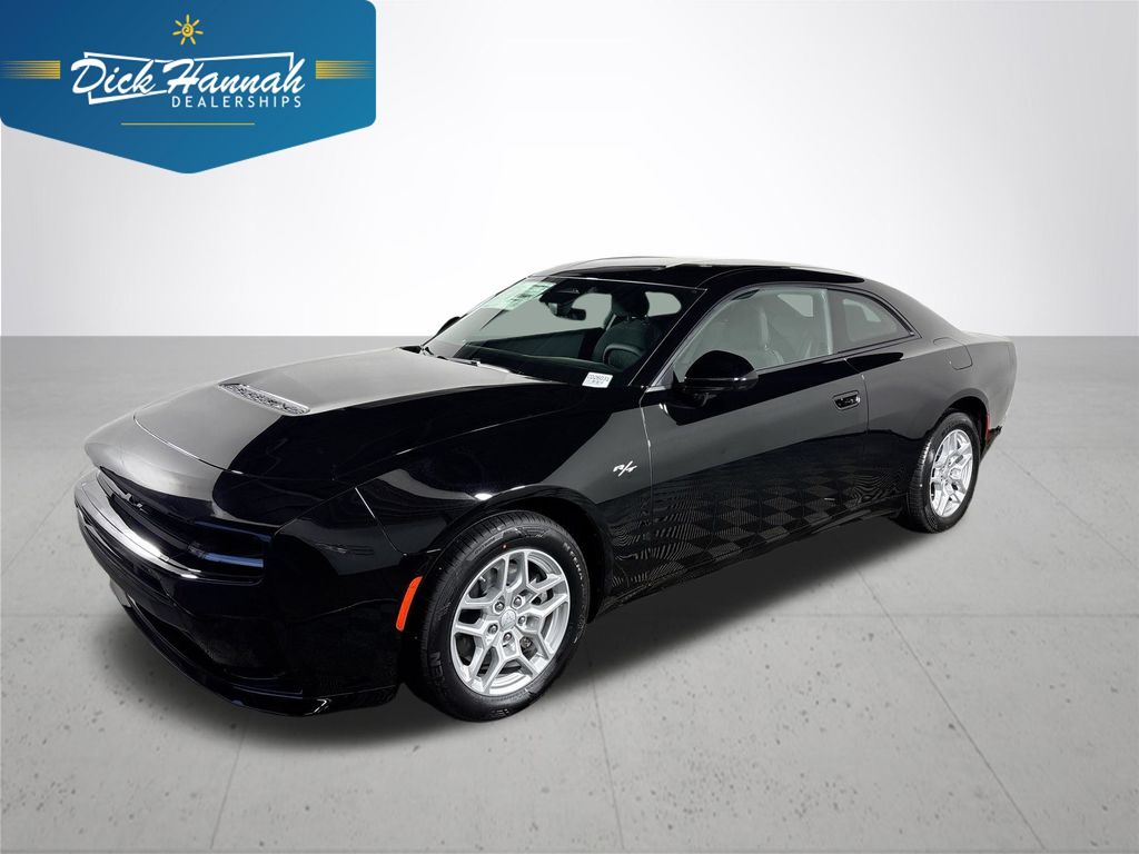 Diamond Black Crystal Pearlcoat 2026 Dodge Charger Daytona Sedan All-Wheel Drive 8-Speed Automatic
