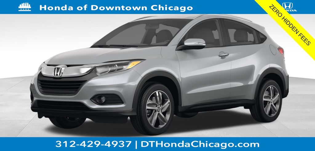 Crystal Black Pearl 2022 Honda HR-V Sport AWD SUV / Crossover All-Wheel Drive Continuously Variable Transmission